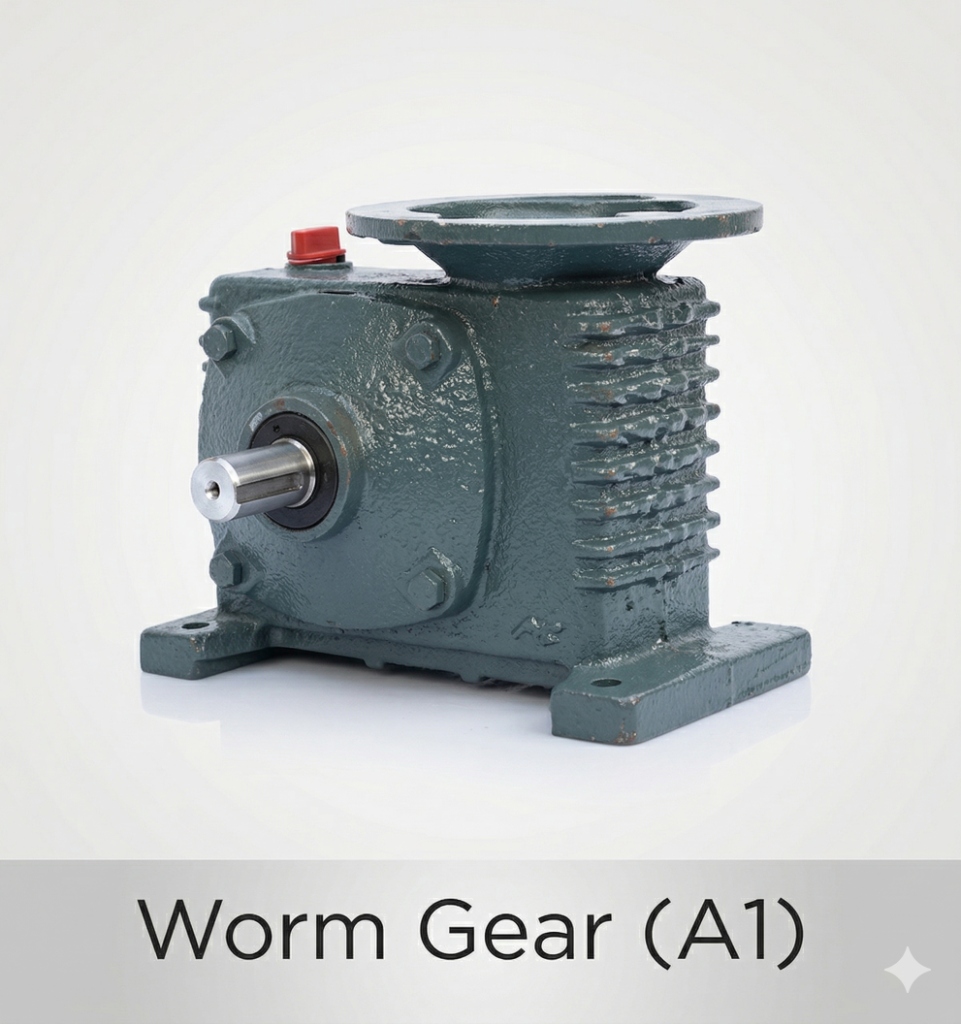 Worm Gear (A1) spare part for paddle wheel aerator by Neekbaa Ventures Patna